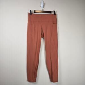 Patagonia Womens Maipo 7/8 Stash Tights Size L Burl Red Leggings 24885